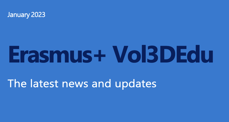 Read more about the article Erasmus+ Vol3DEdu – the latest news and updates